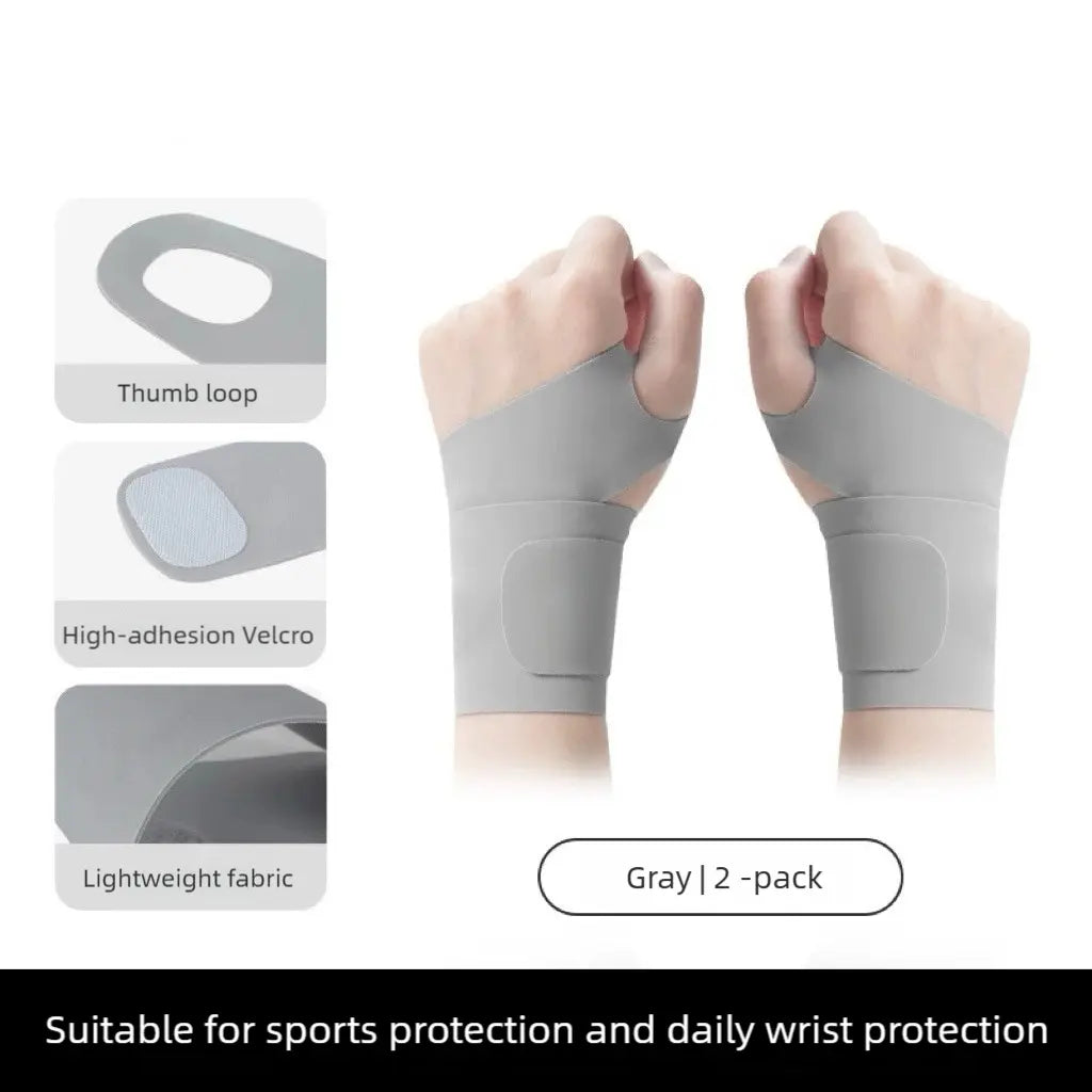 2-Pack Professional Sports Tendon Sheath Wrist Guard - Adjustable Fit for Custom Tension, Wrist Sprain Fixation, Joint Pain Relief, Daily Wrist Strain Protection, Physical Compression for Thumb & Hand Tendon Sheath