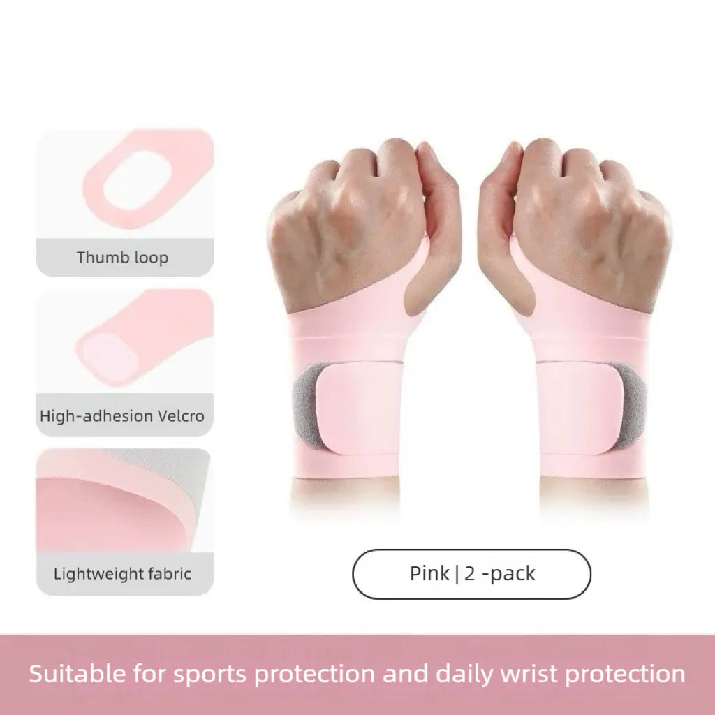 2-Pack Professional Sports Tendon Sheath Wrist Guard - Adjustable Fit for Custom Tension, Wrist Sprain Fixation, Joint Pain Relief, Daily Wrist Strain Protection, Physical Compression for Thumb & Hand Tendon Sheath
